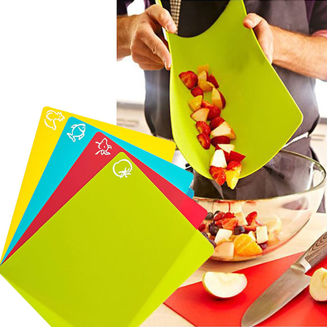 Marble Serving Board - Flexible Plastic Non Slip Chopping Board