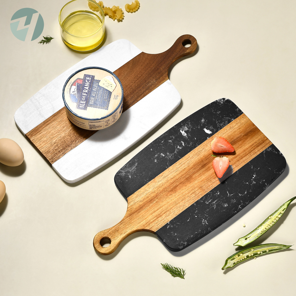 Mahogany Wood Grain Cutting Bo - مراجعة Marble Serving Board وسعره
