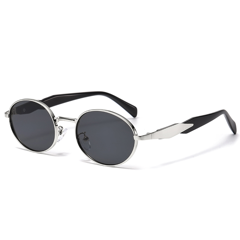 Female Small Oval Metal Sungla - مراجعة Luxury Lifestyle Store وسعره