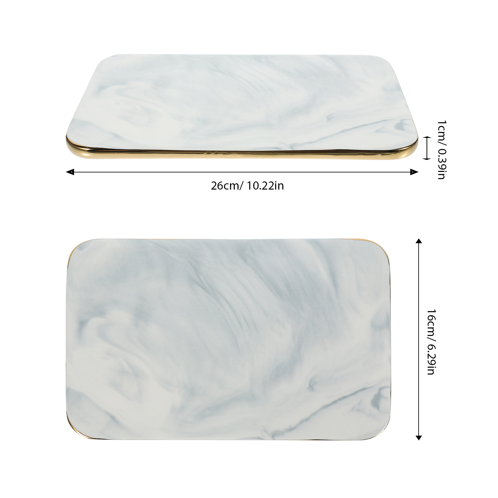 Marble Tray Elegant Marble Cut - مراجعة Marble Serving Board وسعره