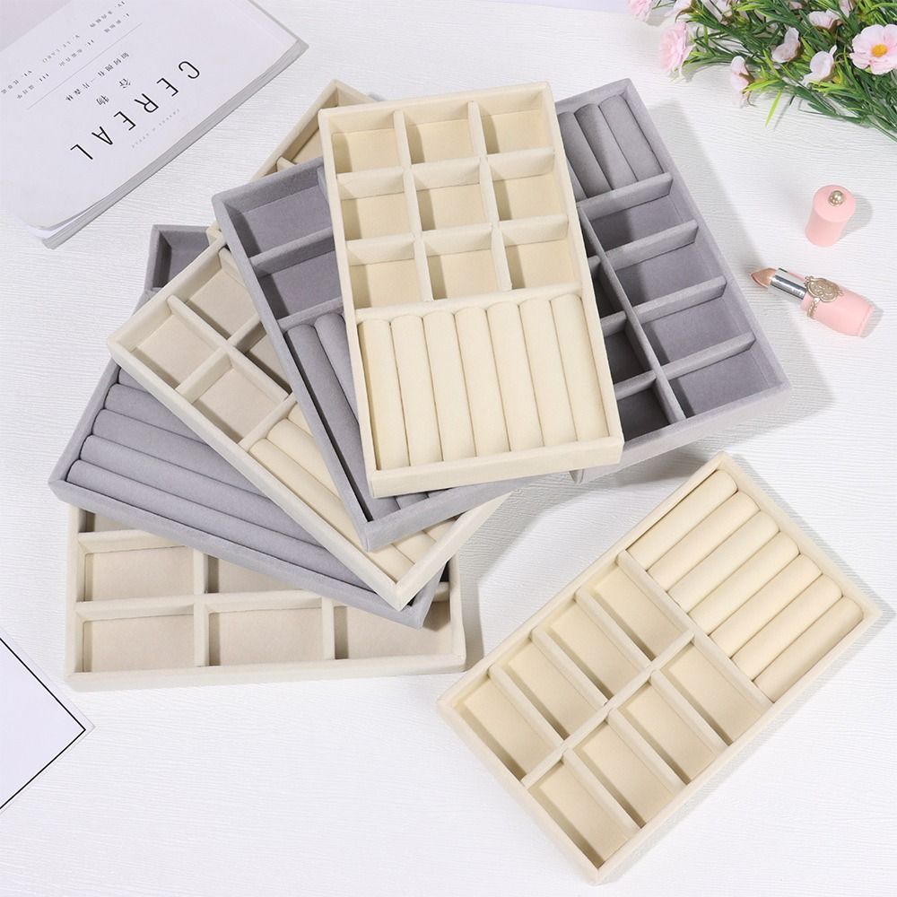 Drawer Box Stackable Velvet Je - مراجعة Velvet Jewelry Box وسعره