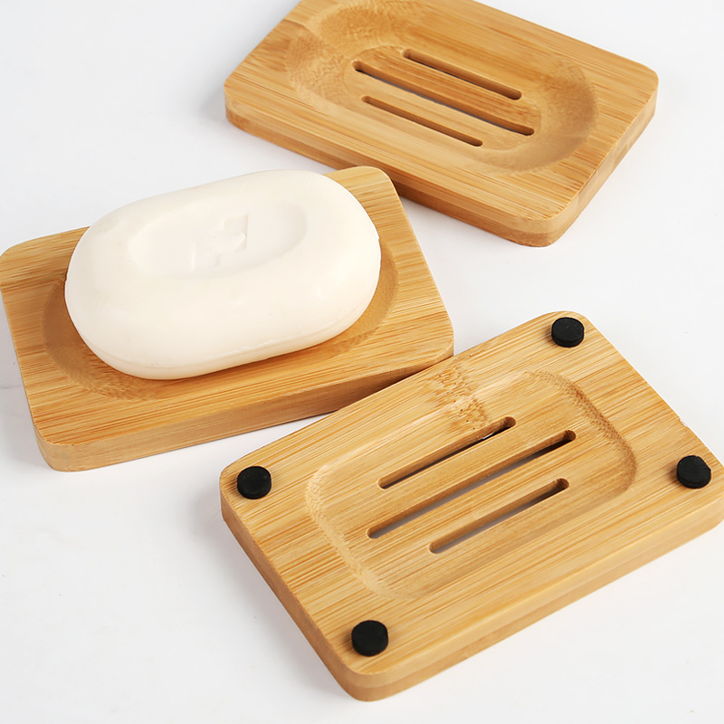 1 Pc Bamboo Wooden Soap Dish,  - مراجعة Bamboo Cutlery Set وسعره