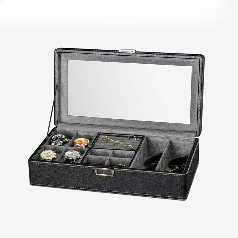Jewelry Eyewear Organizer Trav - مراجعة Velvet Jewelry Box وسعره