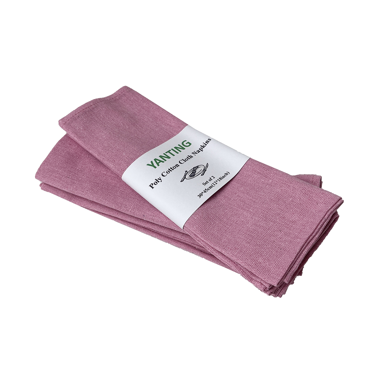 12Pcs Christmas Green Red Clot - مراجعة Linen Napkin Set وسعره