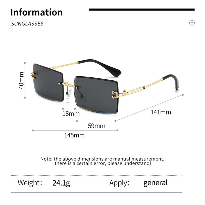 New Metal Cutting Sunglasses V - مراجعة Luxury Lifestyle Store وسعره