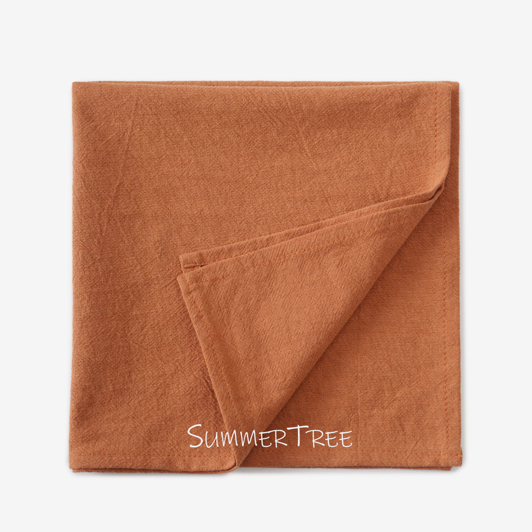 24 Pack 40cm x 40cm Cloth Napk - مراجعة Linen Napkin Set وسعره
