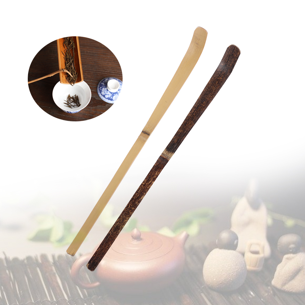 Wood Cooking Utensil Tea Leaf  - مراجعة Bamboo Cutlery Set وسعره