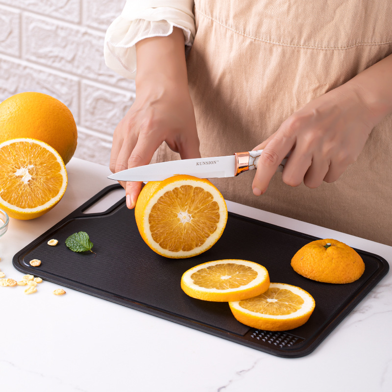 1pc Cutting Board with Garlic  - مراجعة Marble Serving Board وسعره