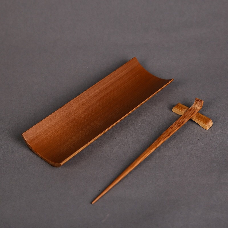 3/4/5Pcs Bamboo Carbonized Tea - مراجعة Bamboo Cutlery Set وسعره