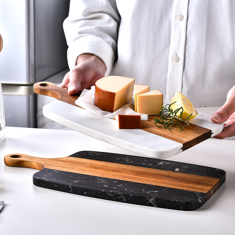 Jaswehome Marble Cutting Board - مراجعة Marble Serving Board وسعره