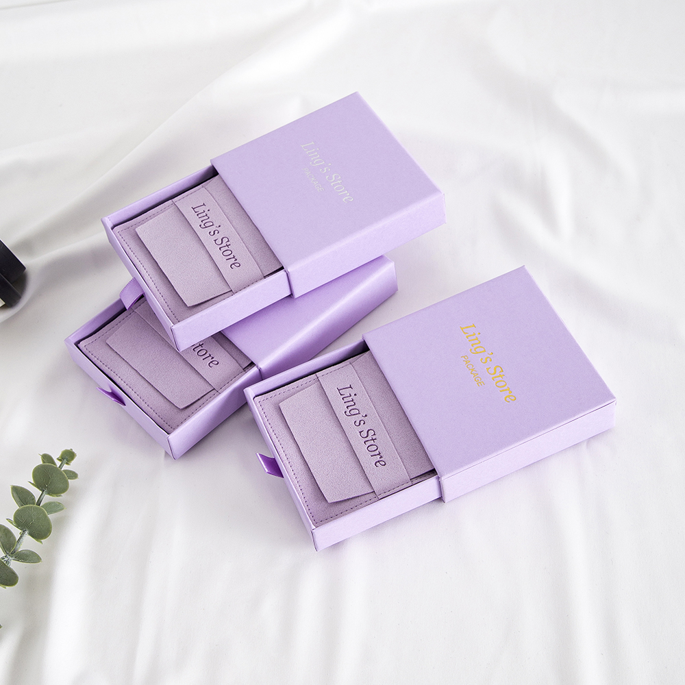 24Sets Custom Logo Violet 9x9x - مراجعة Velvet Jewelry Box وسعره