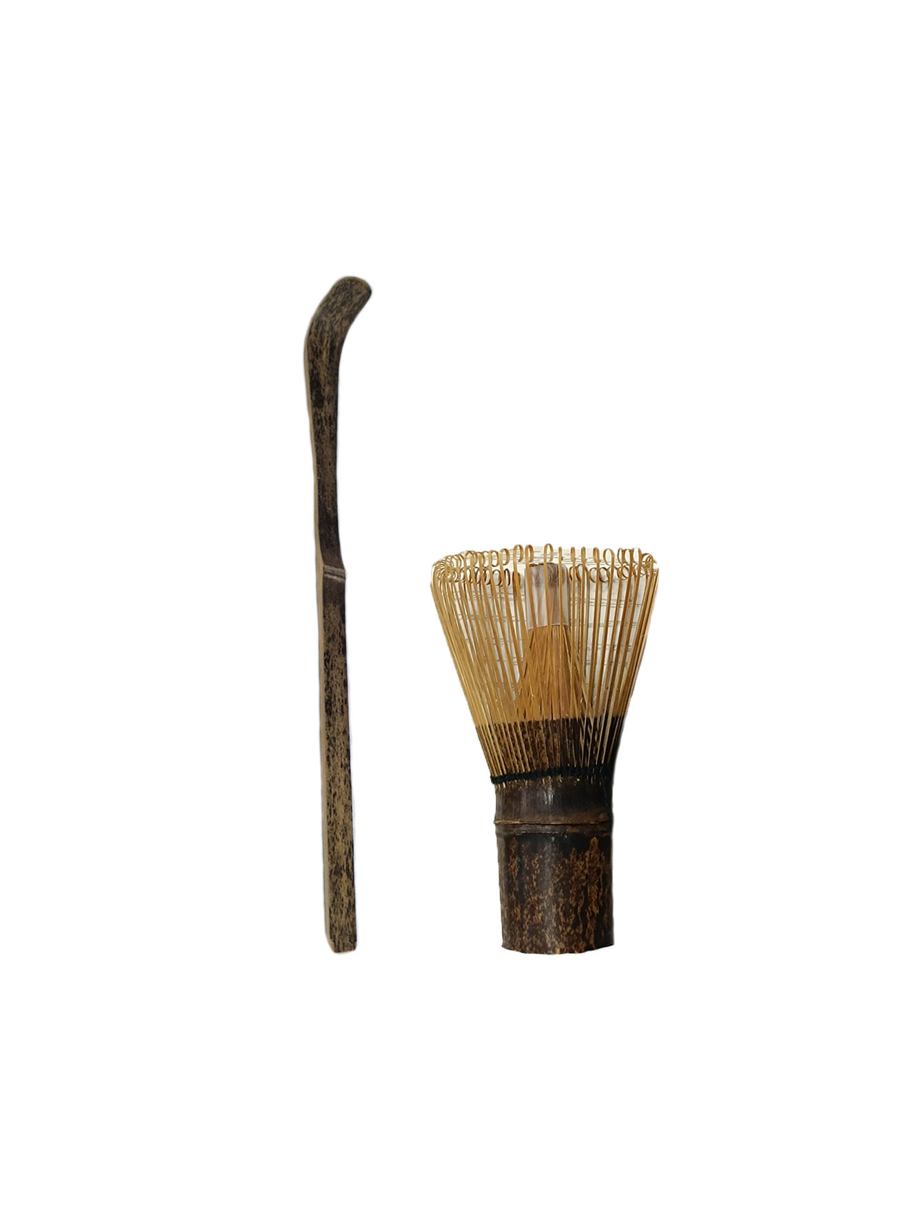 2/4PCS Purple Bamboo Whisk Tea - مراجعة Bamboo Cutlery Set وسعره