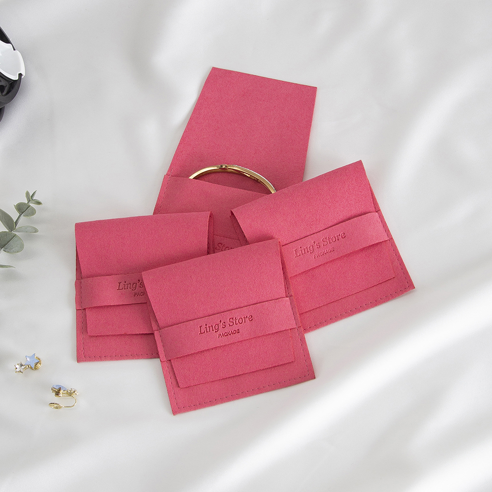 50/100Pcs Chic Custom Logo Jew - مراجعة Velvet Jewelry Box وسعره