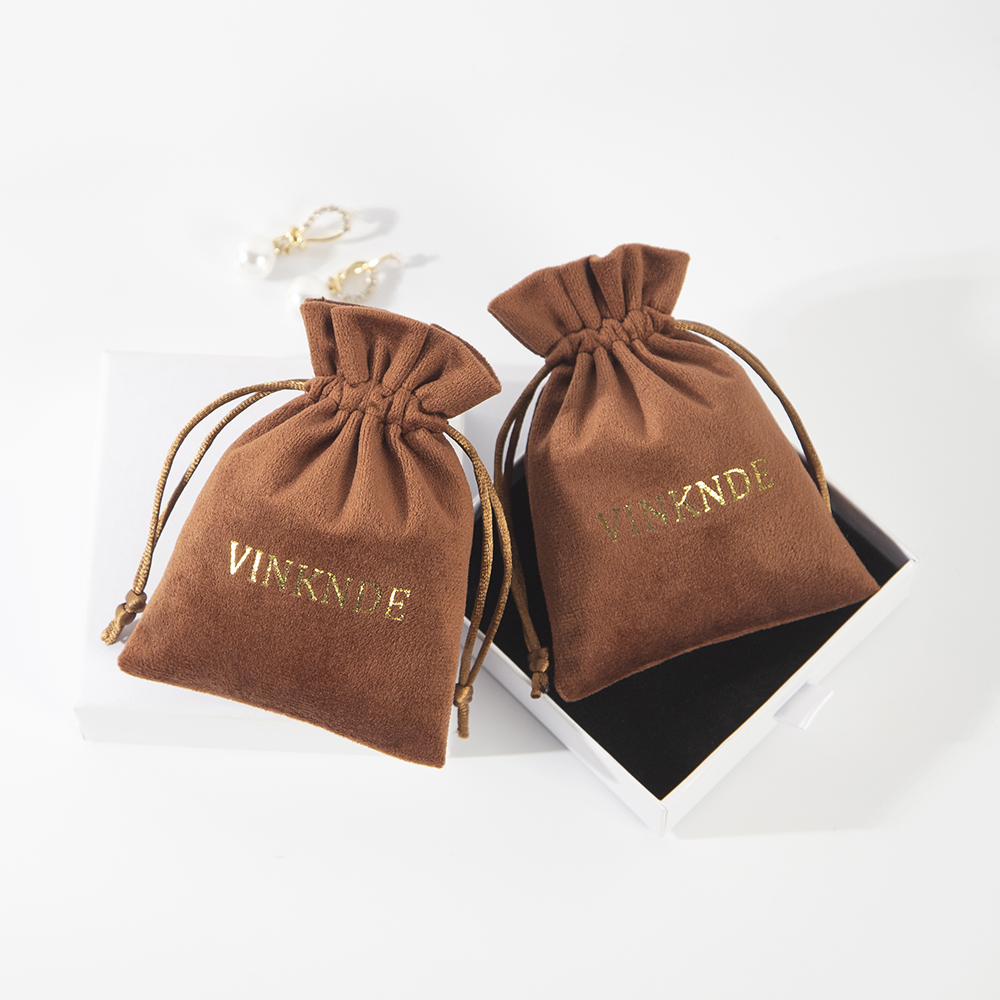 100pcs Personalized Logo Print - مراجعة Velvet Jewelry Box وسعره
