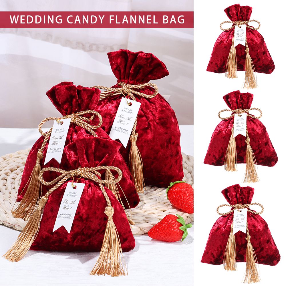 Velvet Cloth Drawstring Tassel - مراجعة Velvet Jewelry Box وسعره