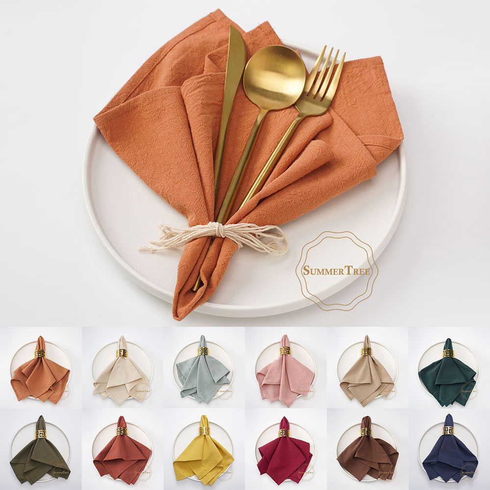 Table Napkin 40cm x 40cm Vinta - مراجعة Linen Napkin Set وسعره