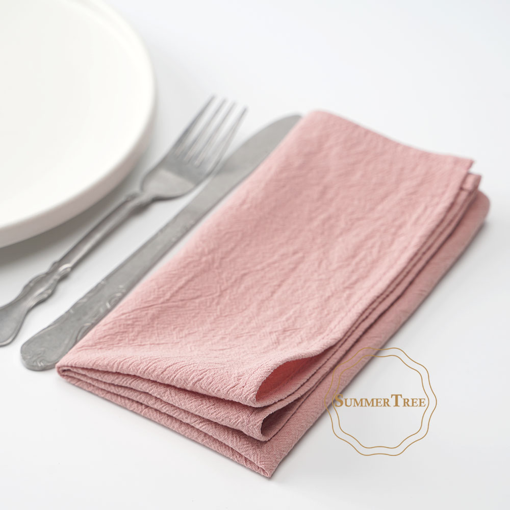 Table Napkin 40cm x 40cm Vinta - مراجعة Linen Napkin Set وسعره