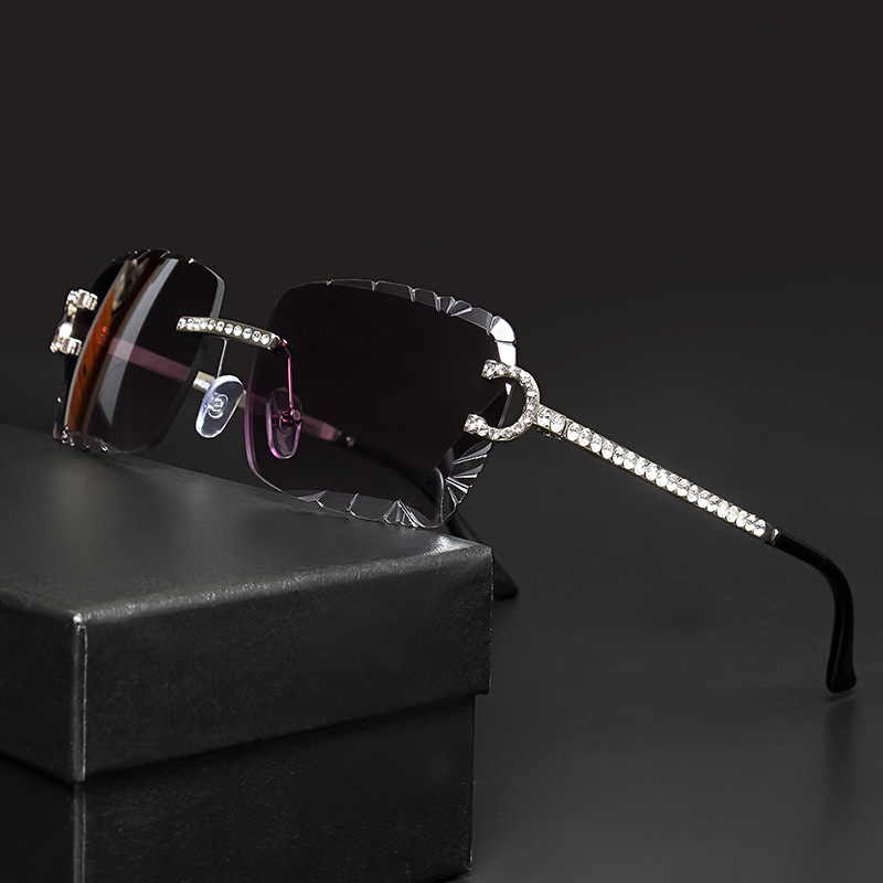 Fashion Rimless Square Sunglas - مراجعة Luxury Lifestyle Store وسعره