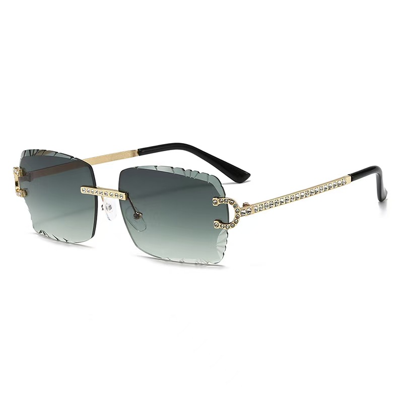 Fashion Rimless Square Sunglas - مراجعة Luxury Lifestyle Store وسعره
