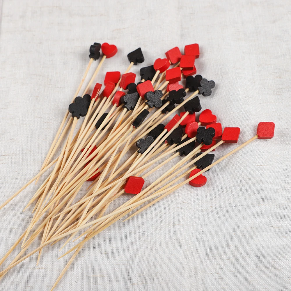 100Pcs Casino Las Vegas Poker  - مراجعة Bamboo Cutlery Set وسعره
