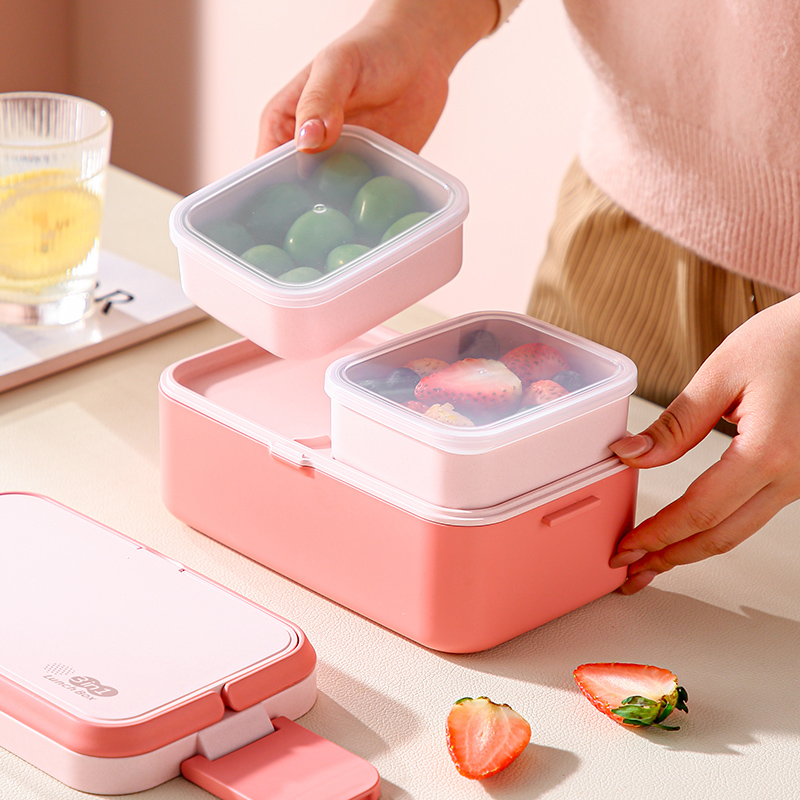 Portable Lunch Box Bamboo Fibe - مراجعة Bamboo Cutlery Set وسعره