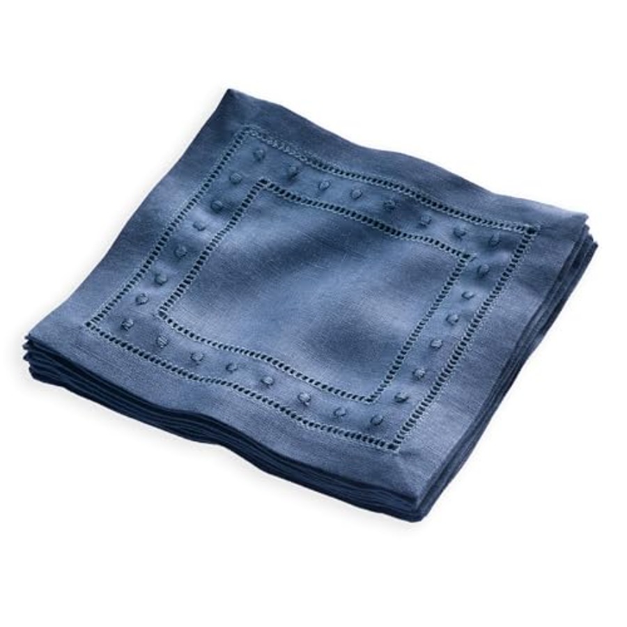 Linen Cocktail Napkins 6 x 6 i - مراجعة Linen Napkin Set وسعره