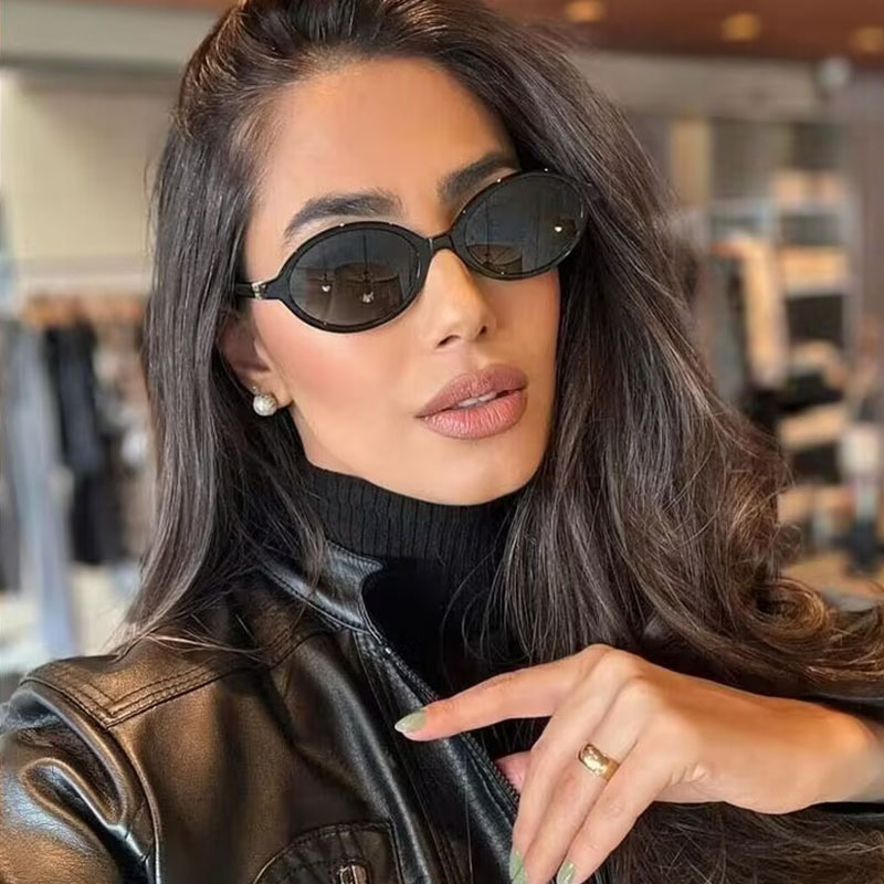 Fashion Oval Simple Sunglasses - مراجعة Luxury Lifestyle Store وسعره
