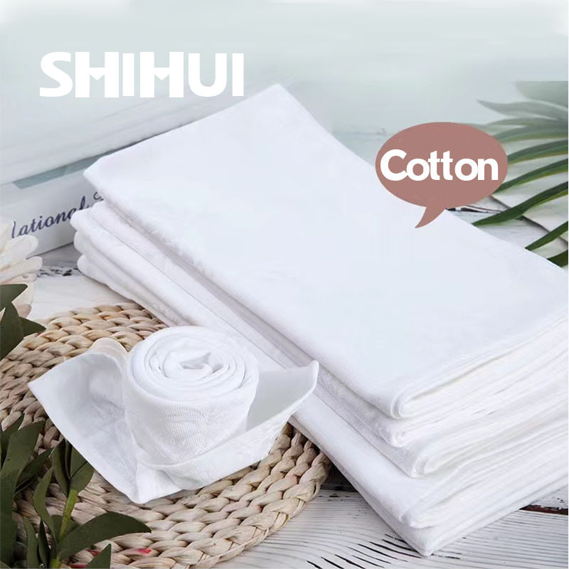 Hotel 100% Cotton Thick White  - مراجعة Linen Napkin Set وسعره