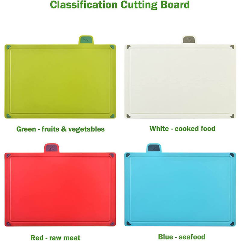 LMETJMA 4Pcs Color-Coded Plast - مراجعة Marble Serving Board وسعره