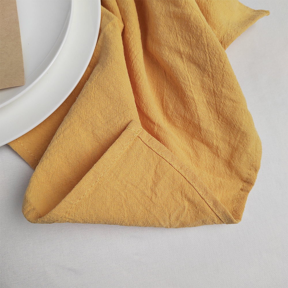 10 PCS Cloth Napkins 40x40cm C - مراجعة Linen Napkin Set وسعره