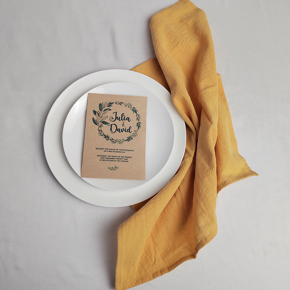 10 PCS Cloth Napkins 40x40cm C - مراجعة Linen Napkin Set وسعره