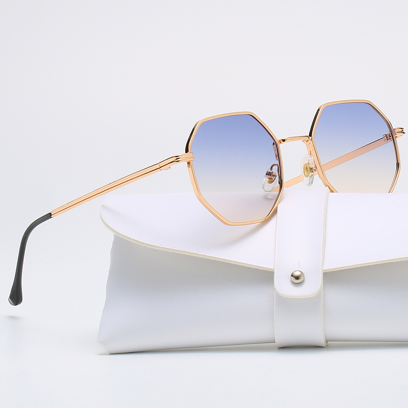 Square Polygon Metal Sunglasse - مراجعة Luxury Lifestyle Store وسعره